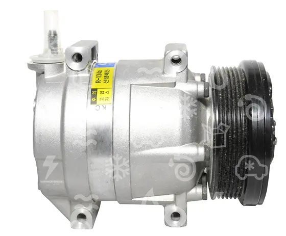 kompresor GM HARRISON V5, řemenice 132 mm - PV6, 12V, OEM 96539394